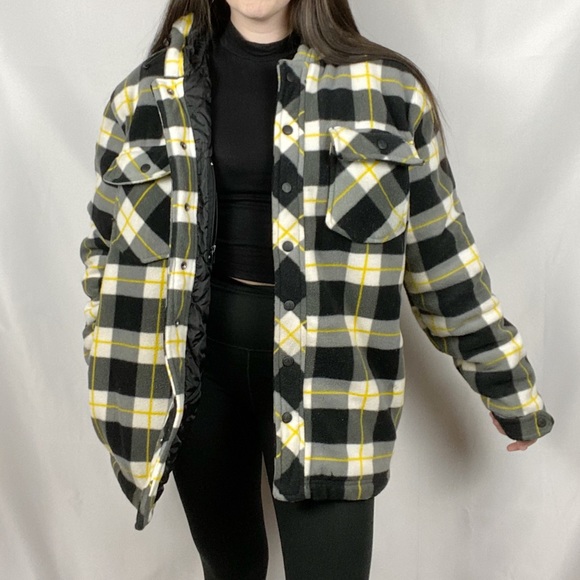 Caterpillar Other - Caterpillar Men's Workwear Plaid Button-up Jacket